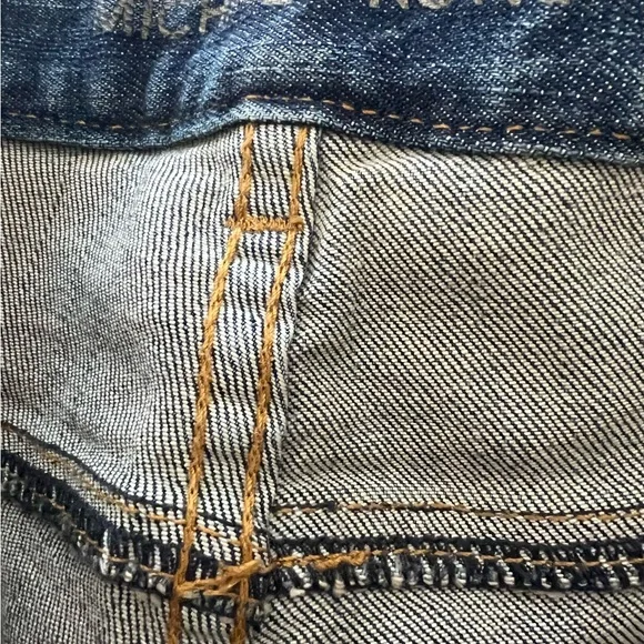 Michael Kors Womens 4 Bootcut Jeans Low Rise Comfort Denim Dark Wash - Picture 3 of 4